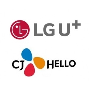 △LG유플러스와 CJ헬로의 로고/사진=오승혁 기자