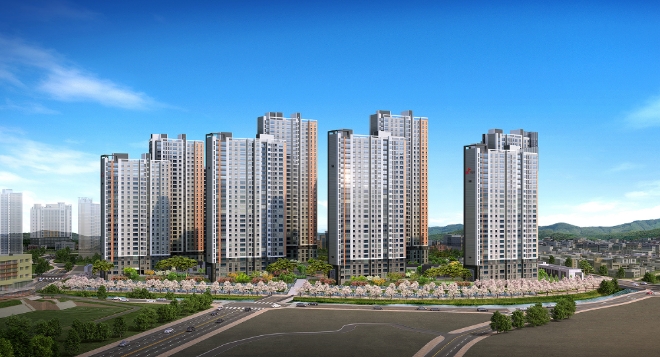 대전 신흥 SK뷰 투시도. /사진=SK건설.