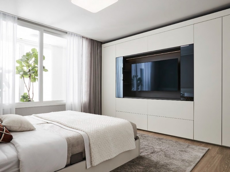 한샘 빌트인플러스 침실 이미지. /사진제공=한샘