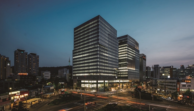 을지트윈타워 전경. / 사진 = 대우건설