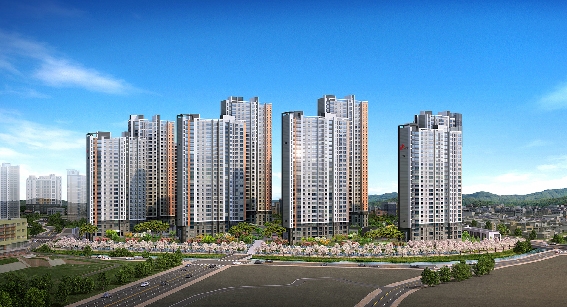 ▲신흥 SK 뷰 투시도. 사진 = SK건설