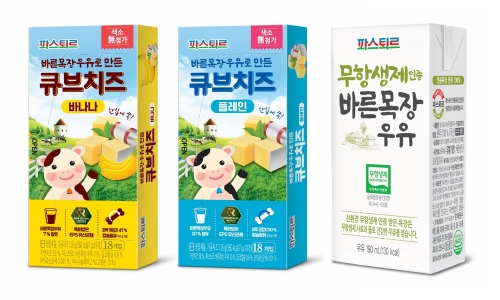 바른목장 제품 시리즈. /사진제공=롯데푸드
