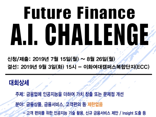 국민은행, 인공지능 경진대회 'Future Finance A.I. Challenge' 개최 / 사진= 국민은행