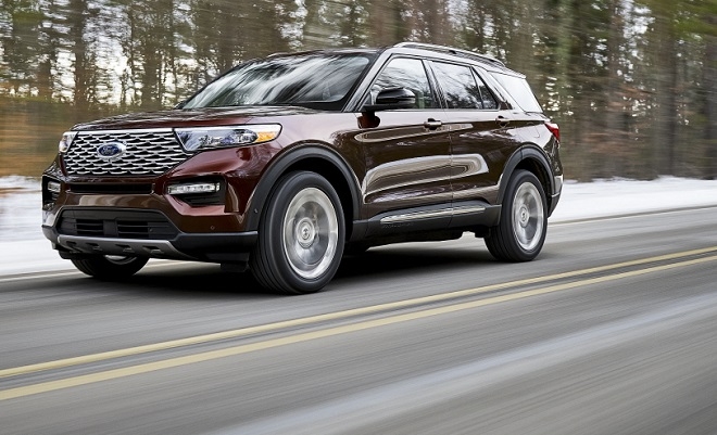 신형 포드 익스플로러.
