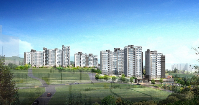 대우건설 ‘이수 푸르지오 더 프레티움’ 투시도. /자료=대우건설