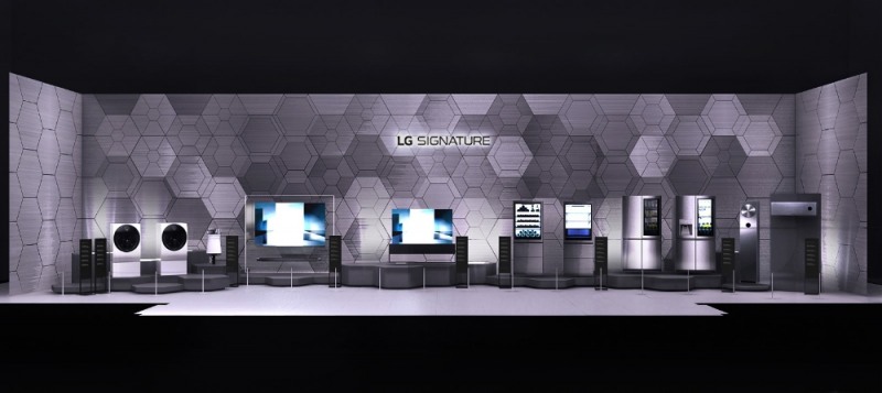 △LG전자가 독일 베를린에서 열리는 IFA 2019에서 선보일 무한 시그니처 부스의 모습/사진=LG전자
