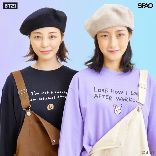 이랜드 스파오, 라인프렌즈 'BT21' 캐릭터 신학기 상품 출시