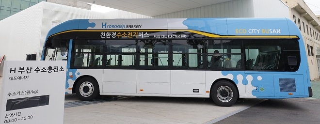 현대차 수소전기버스.