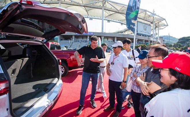 카허 카젬, 스포츠마케팅 통해 쉐보레 콜로라도 알리기 적극