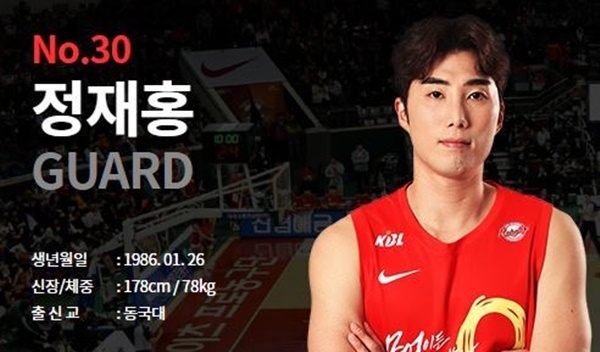 정재홍 사망 (사진: 서울 SK 나이츠)