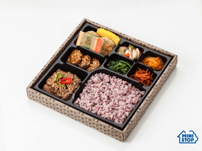 미니스톱은 '풍성한 한가위 도시락'을 출시했다. /사진=미니스톱.