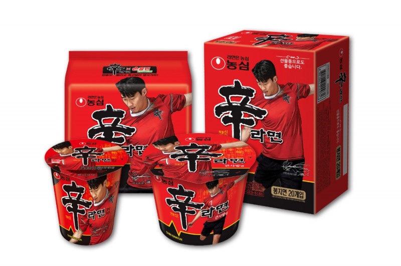 농심, "신라면 먹고 영국 프리미어리그 보러 가자"