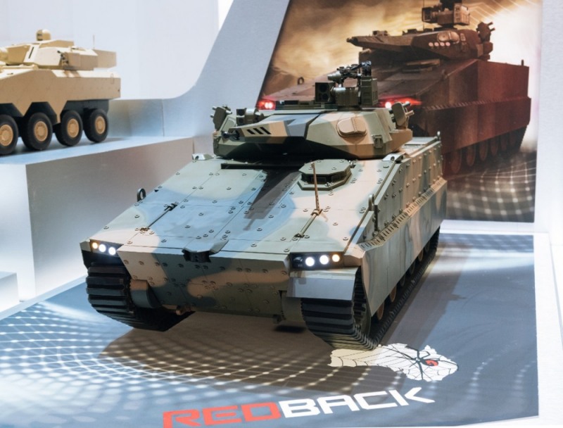 △한화 부스 속 레드백의 모습/사진=한화