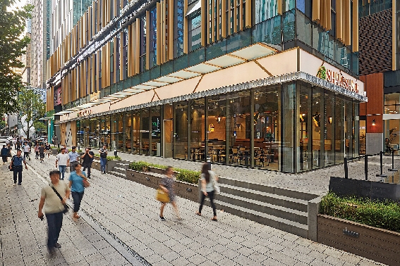 ▲ 쉑쉑버거 종로점 전경. 사진 = SPC그룹