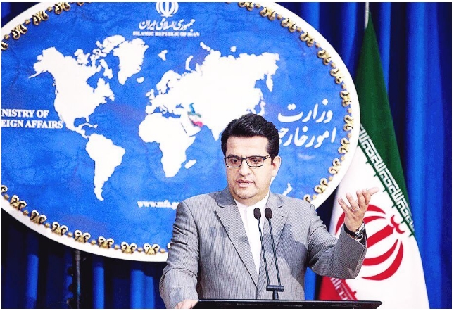 자료=이란 외무부 홈페이지, 압바스 무사비 대변인