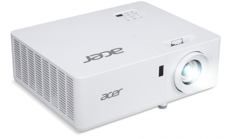 △에이서의 레이저 프로젝터 시리즈 PL1 시리즈 기기의 모습(PL1520i)/사진=오승혁 기자(자료 편집)