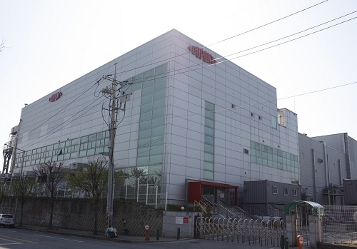 듀폰 천안공장 전경.