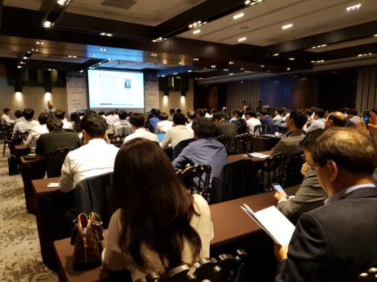 지난 25일 양재동 엘타워에서 열린 ‘상장사-중소벤처기업 M&A매칭데이’ 행사 전경. / 사진 = 한국벤처캐피탈협회