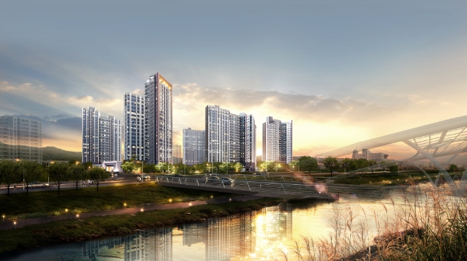 춘천 롯데캐슬 위너클래스 투시도. /사진=롯데건설.