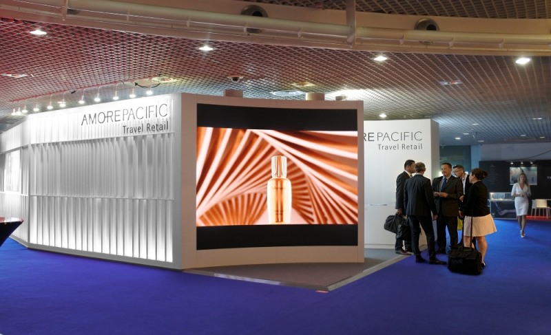 아모레퍼시픽그룹은 지난달 29일부터 지난 4일까지 프랑스 칸에서 열린 '2019 세계면세박람회'에 참가했다. /사진제공=아모레퍼시픽
