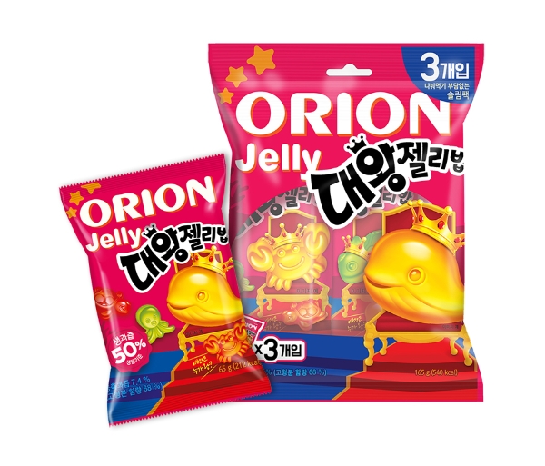 오리온젤리, '대왕젤리밥' 리뉴얼 출시