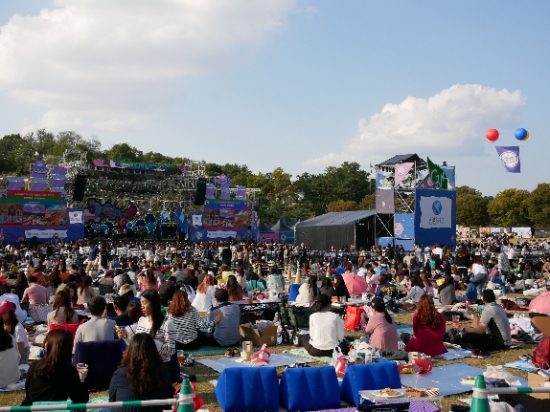 그랜드 민트 페스티벌 현장 / 사진 = 신한카드