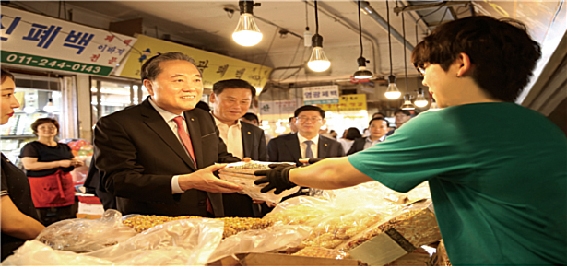 MG새마을금고, 전통시장 키워 지역경제 살린다