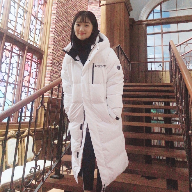디스커버리가 선보인 프리미엄 롱패딩 '레스터G'. /사진=디스커버리.