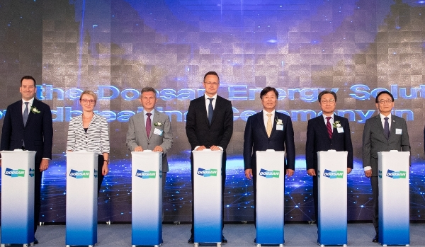 △ 이윤석 두산솔루스 대표이사. /사진=두산솔루스