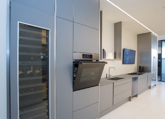 ▲ 삼성전자 데이코 하우스 속 주방 모습.