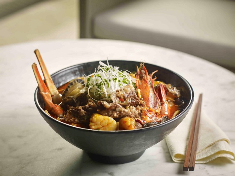 전복 한우 차돌박이 짬뽕. /사진제공=호텔신라