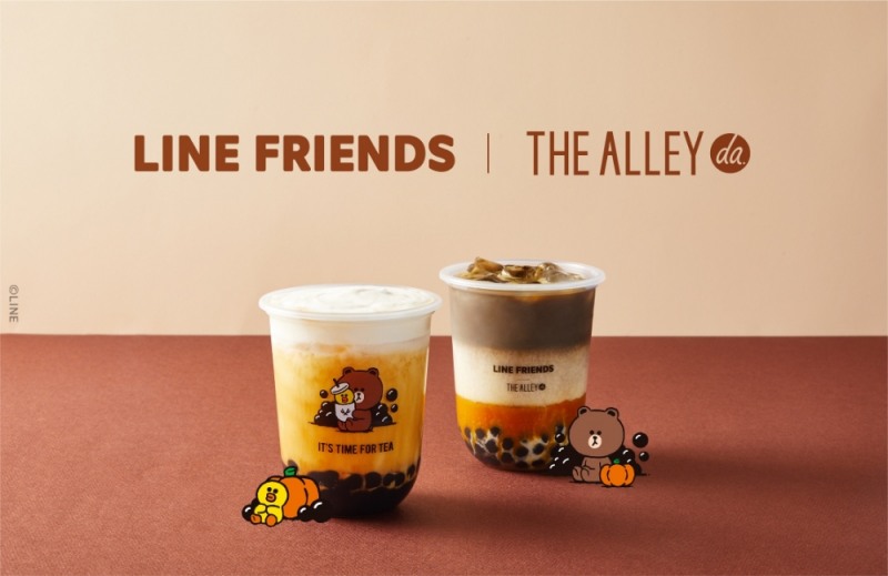 △라인프렌즈와 더앨리가 함께 선보이는 신제품의 모습/사진=오승혁 기자(자료 편집)