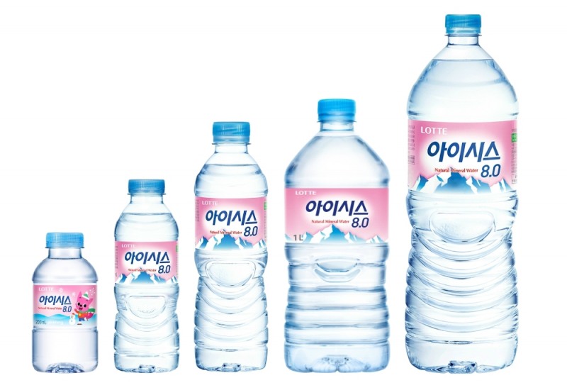 아이시스 8.0 5종. /사진제공=롯더칠성음료