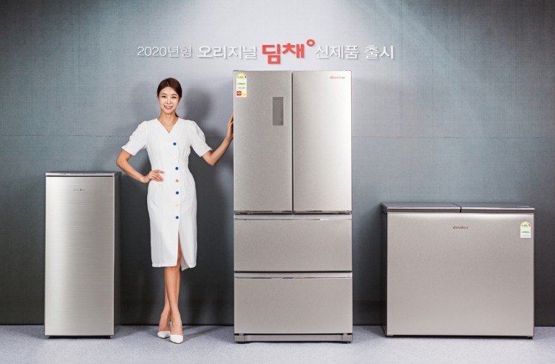 △위니아딤채가 지난 8월 출시한 김치냉장고 딤채의 모습/사진=위니아딤채