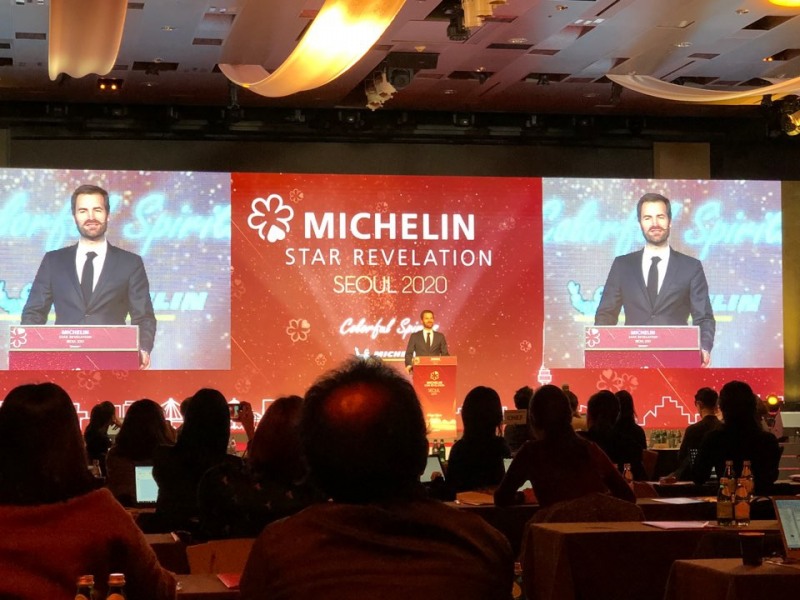 미쉐린 가이드 인터내셔널 디렉터 그웬달 뿔레넥. /사진=구혜린 기자