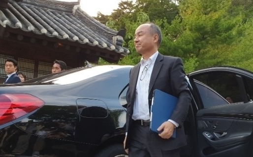 △손정의 소프트뱅크 회장의 모습/사진=한국금융신문