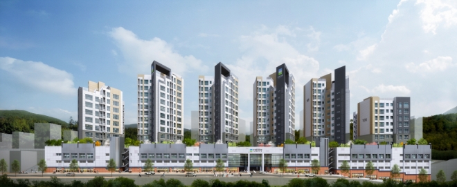 꿈의숲 한신더휴 투시도. /사진=한신공영.