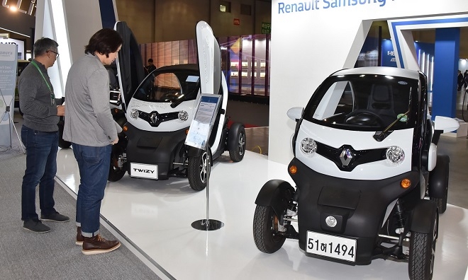 르노삼성, 전기차 트위지 동남아 수출 기회 모색