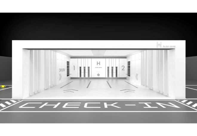 H 오토존 컨셉 도면. 제공=현대건설