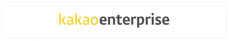 △3일 공식 출범한 카카오엔터프라이즈의 로고/사진=오승혁 기자(자료 편집)