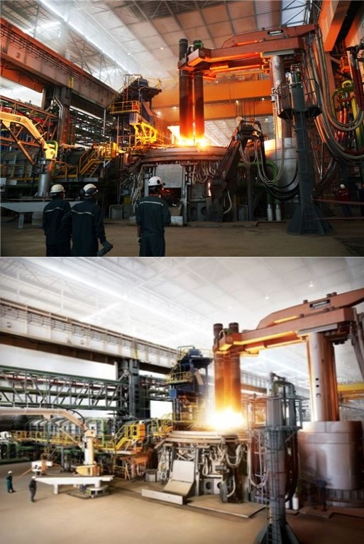 △KG동부제철의 열연 설비 모습/사진=KG동부제철