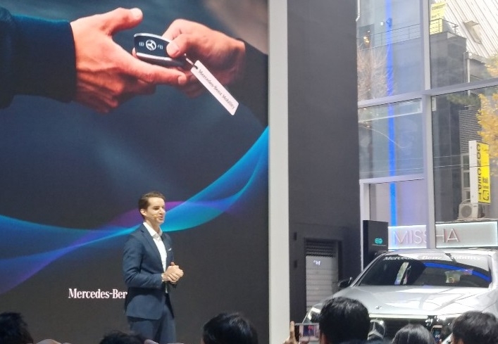 기욤 프리츠 벤츠모빌리티코리아 대표.