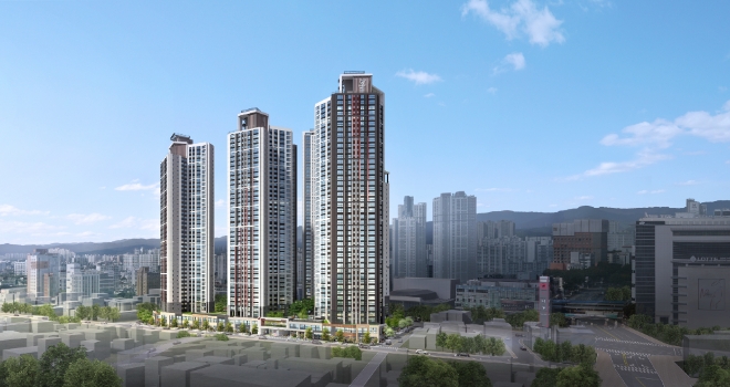 힐스테이트 대구역 투시도. 제공=현대건설