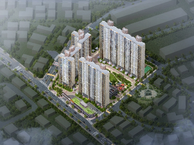 대구 두류동 공동주택 예상 조감도. 제공=동부건설