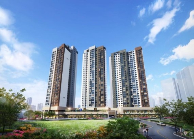 DMC 금호 리첸시아 조감도. /사진=금호산업.