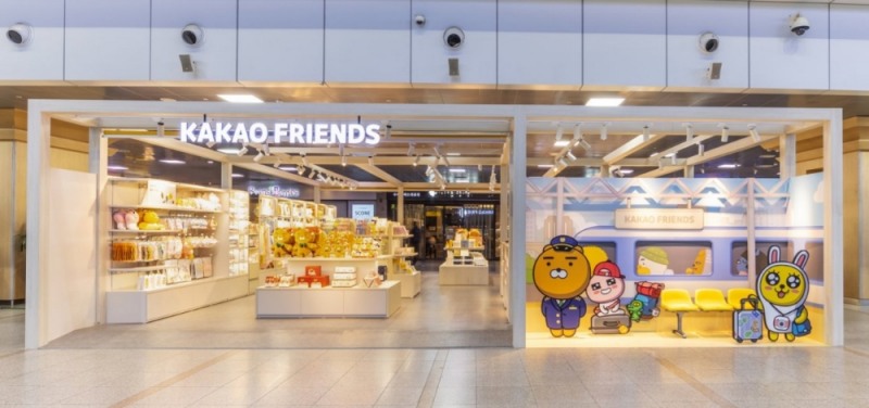 카카오프렌즈 서울역 팝업스토어 모습/사진=카카오IX