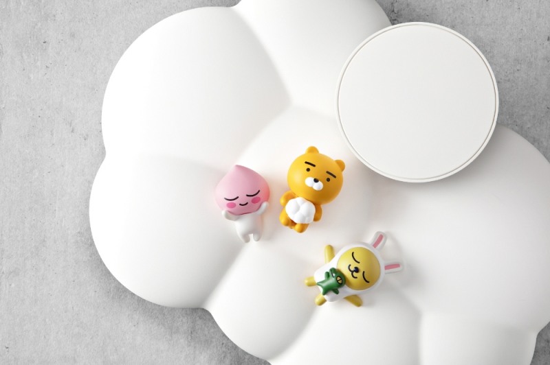 카카오프렌즈의 스마트 체중계 모습/사진=카카오ix