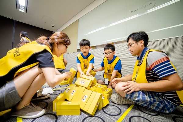 △넷마블문화재단의 제2회 가족캠프 현장사진. /사진=넷마블문화재단