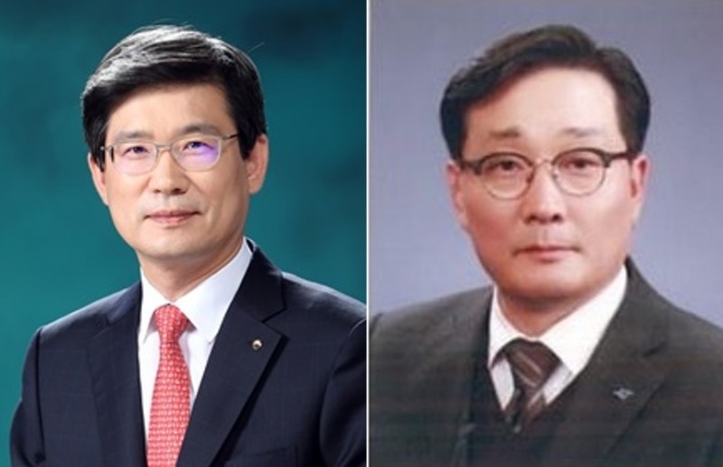 이창재(왼쪽), 이창하 우리자산신탁 신임대표./사진=우리금융지주