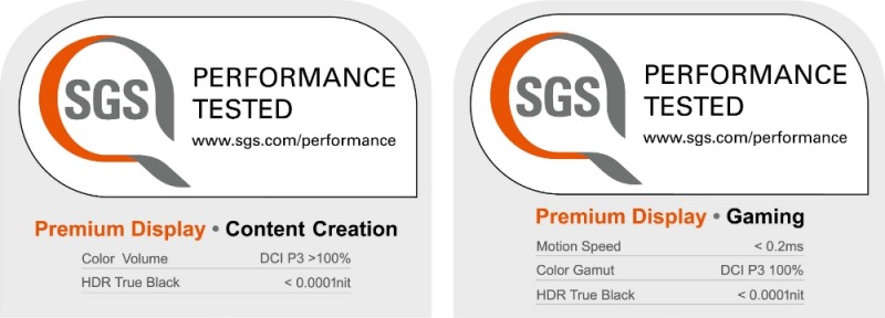 삼성디스플레이 노트북용 4K OLED 패널이 SGS 인증 받은 내용/사진=삼성디스플레이